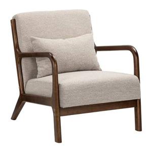 by fonQ Wise Fauteuil - Walnoot - Beige