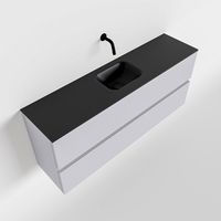 Toiletmeubel Mondiaz Ada | 120 cm | Meubelkleur Cale | Lex wastafel Urban Midden | Zonder kraangat
