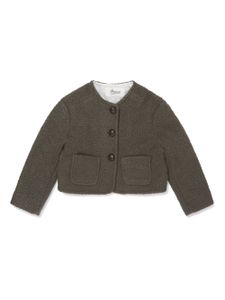 Bonpoint Tabitha textured wool jacket - Tons neutres