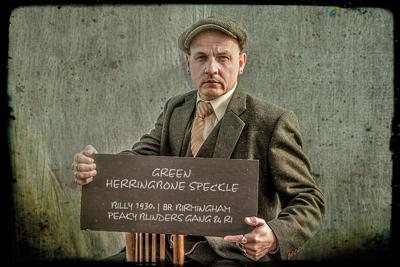 Maatpak Voor Heren | 3-delig Pak | Groen Gespikkeld Tweed | Thomas Shelby | Peaky Blinders | Peaky Blinders