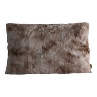 Linde Beige Faux Fur Rechthoekig