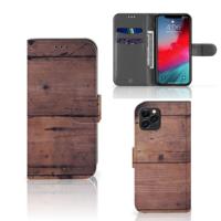 Apple iPhone 11 Pro | Book Style Case | Old Wood