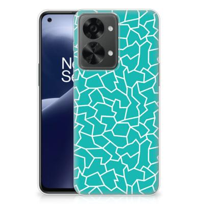 OnePlus Nord 2T | Hoesje maken | Cracks Blue