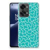 OnePlus Nord 2T | Hoesje maken | Cracks Blue