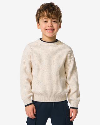 HEMA Kindertrui grofgebreid ecru (ecru)