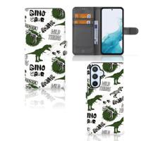 Telefoonhoesje | Met pasjeshouder | voor Samsung Galaxy A54 5G Dinosaurus