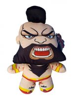 Kamparo knuffel Street Fighter Zangief beige/zwart 43 cm - thumbnail