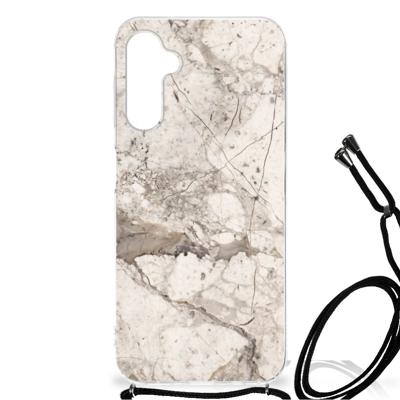 Samsung Galaxy A14 5G Anti-Shock Hoesje Marmer Beige