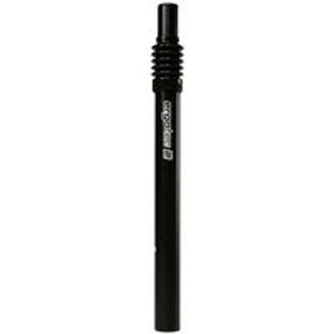 Ergotec Zadelpen verend 25.4 300mm kaars zwart