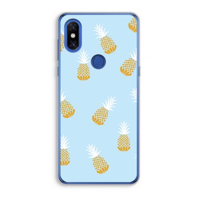 Ananasjes: Xiaomi Mi Mix 3 Transparant Hoesje