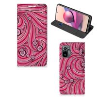 Xiaomi Redmi Note 10 4G | 10S | Poco M5s | Bookcase | Swirl Pink