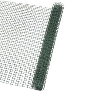 Nature tuinscherm vierkant gaas 20x20 mm 1x3 m groen