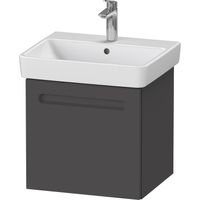 Wastafelkast Duravit No.1 Met 1 Lade 49x42.6x47.8 cm Met Geïntegreerde Greep Mat Grafiet Duravit - thumbnail