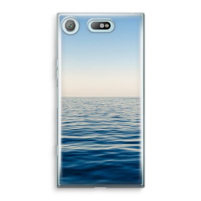 Water horizon: Sony Xperia XZ1 Compact Transparant Hoesje