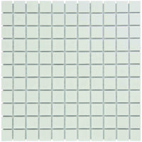 The Mosaic Factory Barcelona Mozaiek Tegel Vierkant - Wit Porselein Geglazuurd 300x300 mm