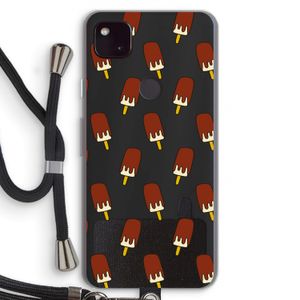 Yummy: Pixel 4a 5G Transparant Hoesje met koord
