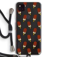 Yummy: Pixel 4a 5G Transparant Hoesje met koord Yummy: Pixel 4a 5G Transparant Hoesje met koord