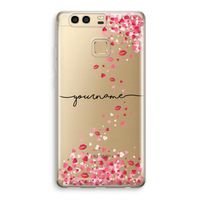 Hartjes en kusjes: Huawei P9 Transparant Hoesje