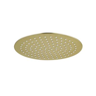 Fortifura Calvi Hoofddouche 25cm rond 7mm Geborsteld Messing PVD (Goud) SW720555