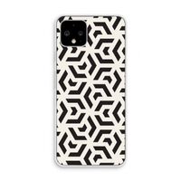 Crazy pattern: Pixel 4 Transparant Hoesje Crazy pattern: Pixel 4 Transparant Hoesje