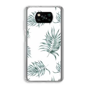 Simple leaves: Xiaomi Poco X3 NFC Transparant Hoesje