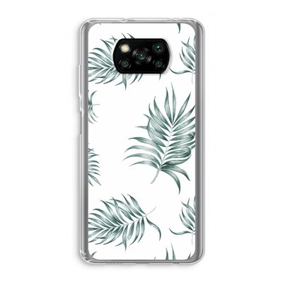 Simple leaves: Xiaomi Poco X3 NFC Transparant Hoesje