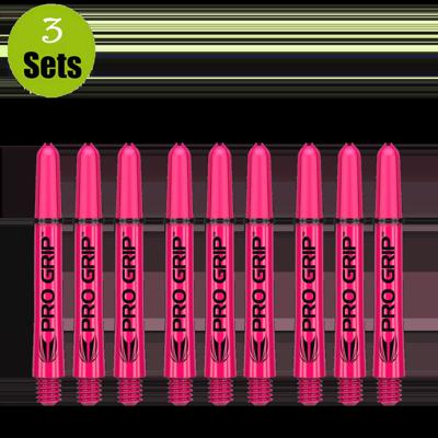 Target Target Pro Grip Shaft - 3 sets - Roze