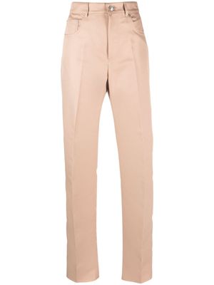 Sportmax pantalon droit à taille haute - Tons neutres