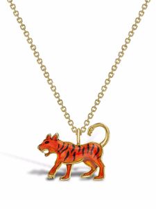 Pragnell collier Zodiac Tiger en or 18ct à pendentif