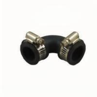 Air Aqua Flexibele Rubber Bocht 90° 25mm - Weerbestendig en Makkelijk te Monteren