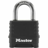 Combinatieslot Master Lock M178EURD Staal Zink Zwart