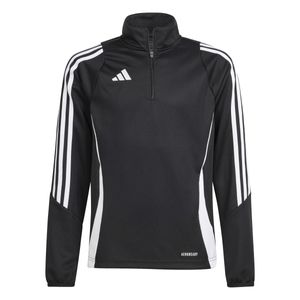 adidas Tiro 24 Trainingstrui 1/4-Zip Kids Zwart Wit