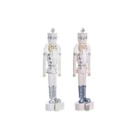 Kerstversiering DKD Home Decor Hars Notenkraker (4,5 x 4 x 17 cm) (2 Stuks)