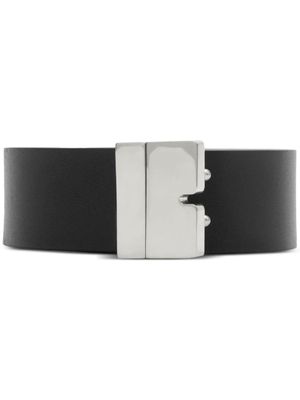 Burberry ceinture réversible B Cut - Noir