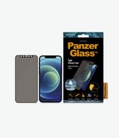 PanzerGlass Privacy CF iPhone 12 Mini Screenprotector - Zwart - thumbnail