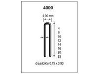 Dutack Niet serie 4000 Cnk 8mm doos 5 duizend - 5024013 - thumbnail