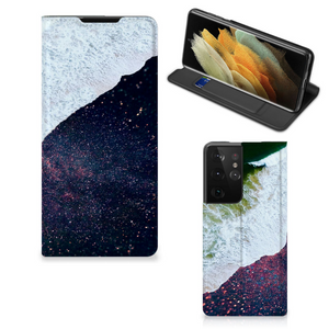 Samsung Galaxy S21 Ultra Stand Case Sea in Space