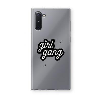 Girl Gang: Samsung Galaxy Note 10 Transparant Hoesje