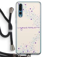 Sterren: Huawei P20 Pro Transparant Hoesje met koord