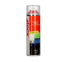 4tecx Industriële deklaag verkeersrood hoogglans 500ml RAL 3020