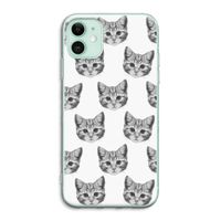 Kitten: iPhone 11 Transparant Hoesje