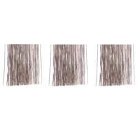 Decoris kerstboom folie slieren - 6x zakjes - tinsel - lichtroze - 50 cm - kerstboomversiering