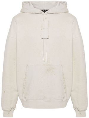 44 LABEL GROUP hoodie Trip à effet usé - Tons neutres
