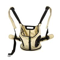 HUNTER Transport-buiktas Belly Bag, zwart-beige - thumbnail