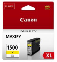 Canon inkc. PGI-1500XL Y inktcartridge geel high capacity 12ml (eigen voorraad) - thumbnail