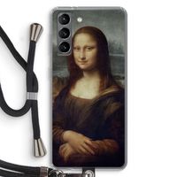 Mona Lisa: Samsung Galaxy S21 Transparant Hoesje met koord