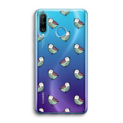 Vogeltjes: Huawei P30 Lite Transparant Hoesje