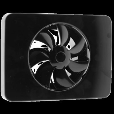 Nedco Intellivent 2.0 badkamerventilator zwart 134 m3/h