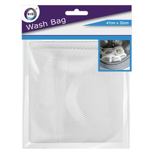 Waszak voor delicaat wasgoed wit 47 x32 cm   -