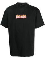Palm Angels t-shirt à logo imprimé - Noir